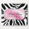 311 Lavish Pink Platter Zebra Mousepad