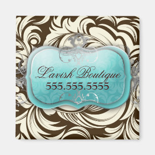 311 Lavish Topaz Brown & Cream Magnet