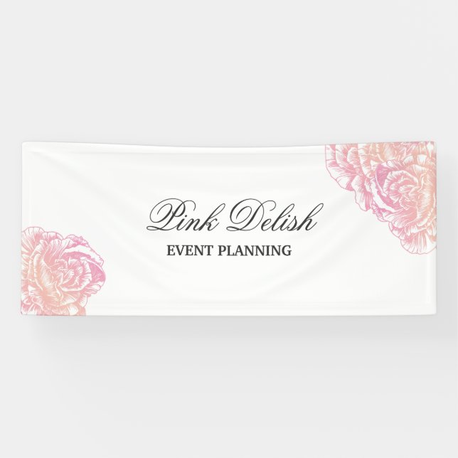 311 Le Pink Fleur Banner (Horizontal)