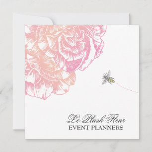 311 Le Plush Fleur Creamy Pink - Bee Gift Card