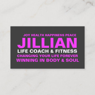 311 Life Coach Trainer Etc. Business Card