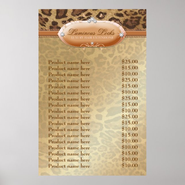 311 Luminous Leopard Poster (Front)