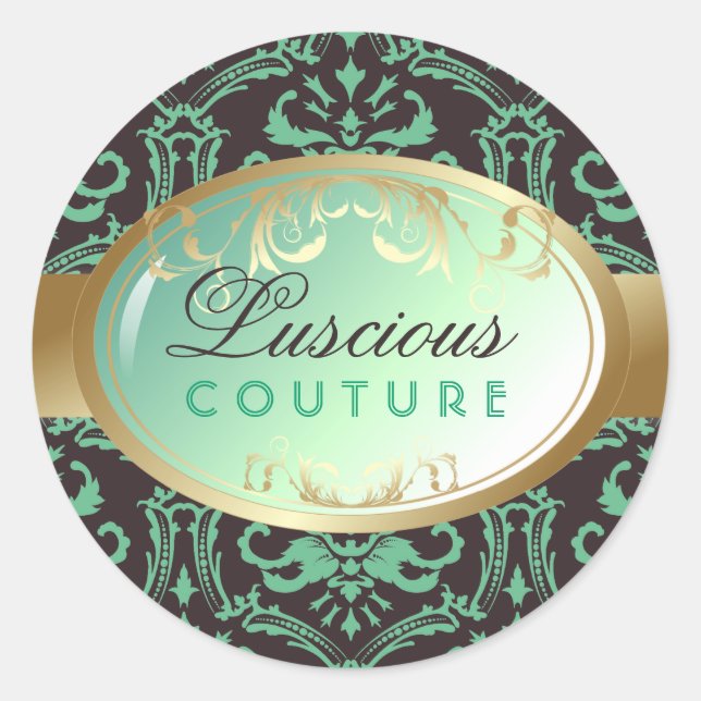 311-Luscious Glow - Teal Sticker (Front)