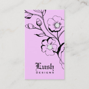 311-Lush Candy Black Diamonds Business Card