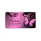311 Lustrous Butterfly Pink Pout Label