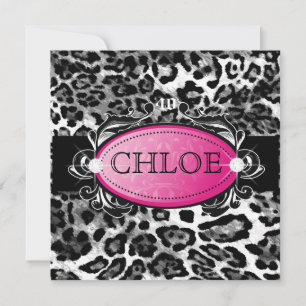 311-Luxuriously Leopard Damask 40 and Fabulous Invitation