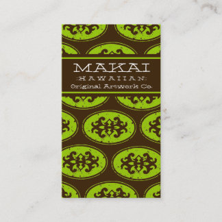 311 MAKAI BUSINESS CARD PALM TREE
