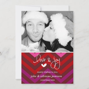 311 Merry Chevron Holiday Photo Card