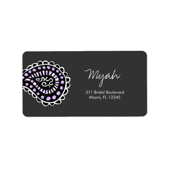 311-Myah Paisley Lavender Label (Front)