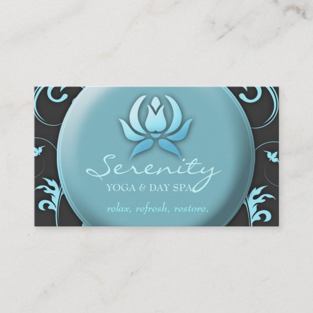 311 Peaceful Spa Delight with Appointment Card (Front)