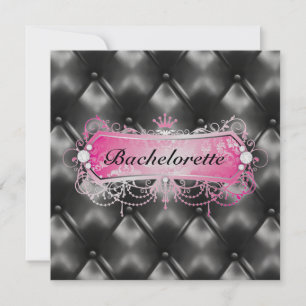 311 Pink Bliss Golden Tuft Metallic Invitation