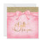 311 Pink Faux Glitter Gift Certificate
