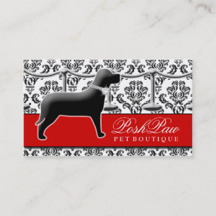 311 Posh Pet Red Carpet Business Card