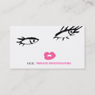 311 Private Investigator Business Card