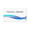 311 Professional Wave Business Card Blue White
