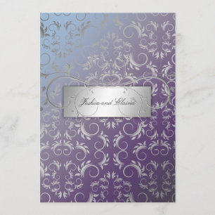 311 Silver Divine Hydrangea Invitation