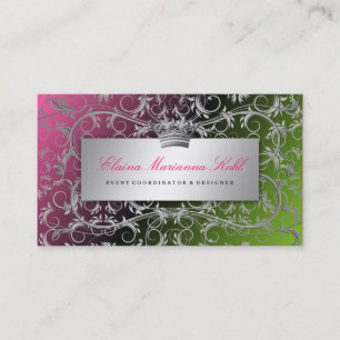 311 Silver Divine Lollipop Liquroice Business Card