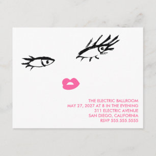 311 Smashing Lashes Invitations