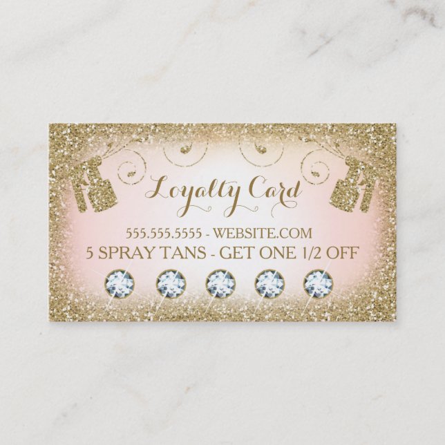 311 Spray Tan Loyalty Card (Front)