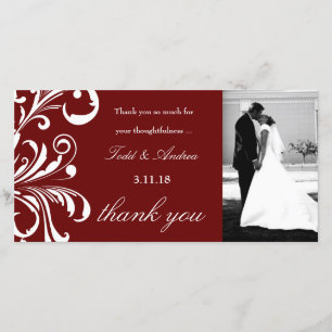 311-Swanky Swirls Thank You Red Card
