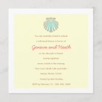311-Sweet Shell Ecru Robin's Egg Invitation