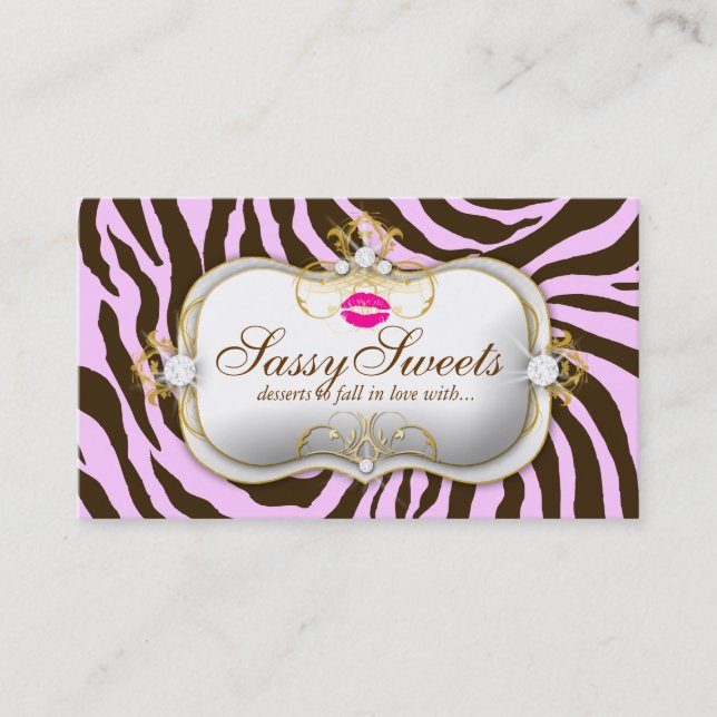 311 Test Custom S. Sweets Business Card (Front)