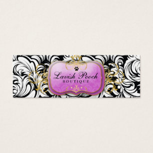311-The Lavish Pooch Purple Hang Tag