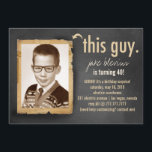 311 This Guy Men's Invitation Party<br><div class="desc">Design by Jill McAmis © 2014.</div>