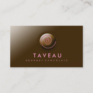 311-Upscale Gourmet Chocolate Business Card