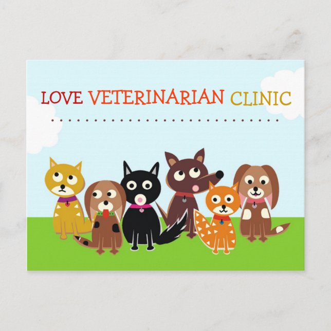 311-VETERINARIAN APPOINTMENT POST CARD (Front)