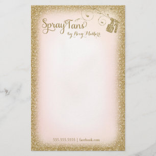 311 Vitage Glam Spray Tan Stationery