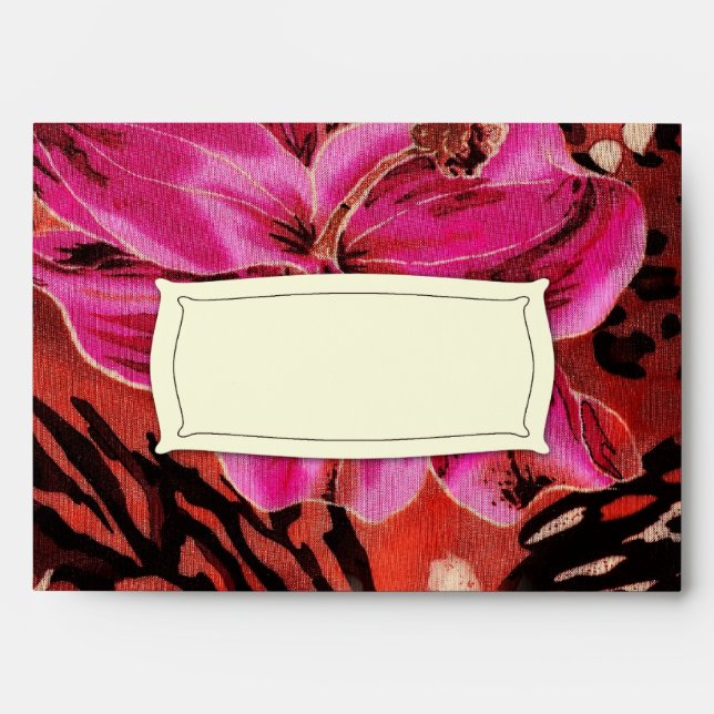 311-Wild Lily Pink Envelope (Front)