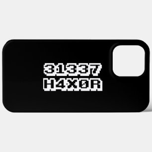 31337 H4X0R iPhone 13 PRO MAX CASE
