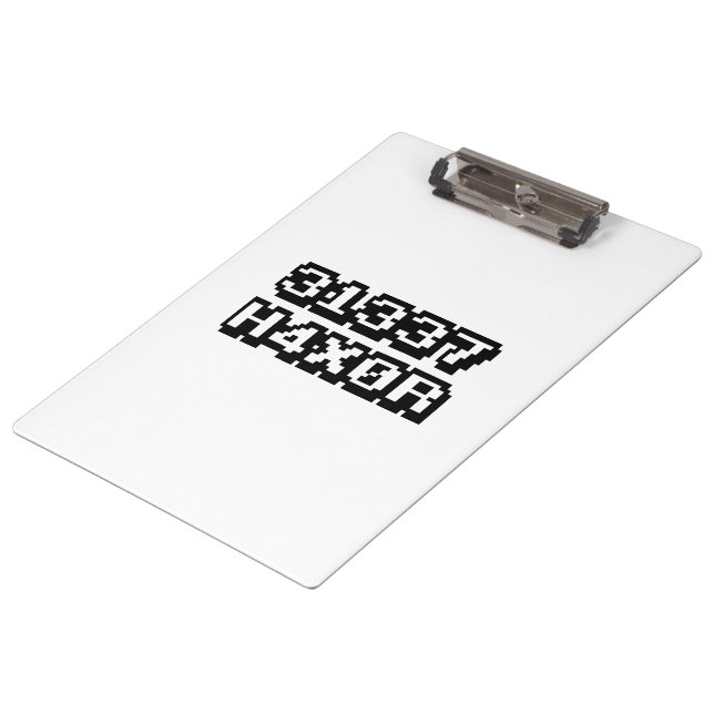 31337 H4X0R CLIPBOARD (Angled)