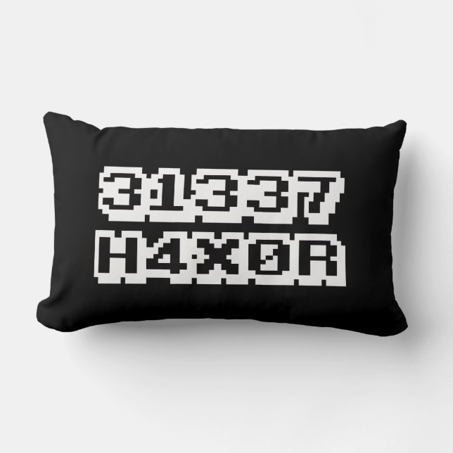 31337 H4X0R LUMBAR CUSHION (Front)