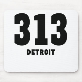 313 Detroit Mouse Pad