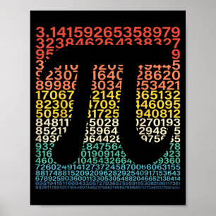 314 Number Symbol for Kids Boys Teacher Men Women Poster