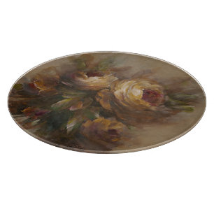 315 Rose op3 Cutting Board
