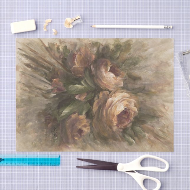 315 Roses  Tissue Paper (Craft)