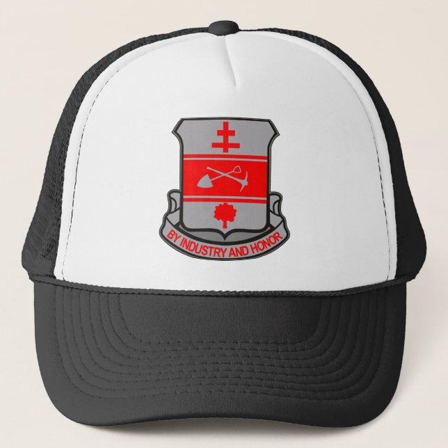 317th Engineer Battalion Trucker Hat (Front)