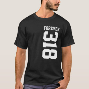 318 Area Code Shreveport LA Bossier City Louisiana T-Shirt