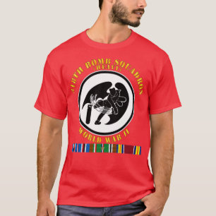 318th Bomb Squadron WWII w EUR SVC T-Shirt