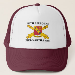 319TH AIRBORNE FIELD ARTILLERY TRUCKER HAT
