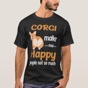 31 Corgi Make Me Happy T-Shirt