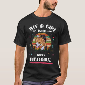 31 Just A Girl Who Loves Beagle T-Shirt