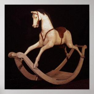 31:Rocking horse, English, 1840 Poster
