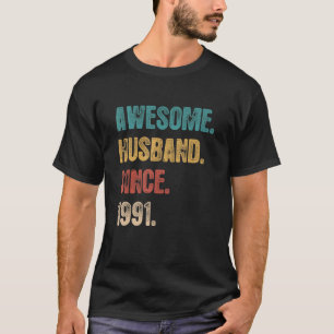 31 Wedding Aniversary For Him Awesome Husband Sin T-Shirt