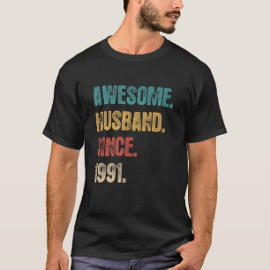 31 Wedding Aniversary For Him Awesome Husband Sin T-Shirt