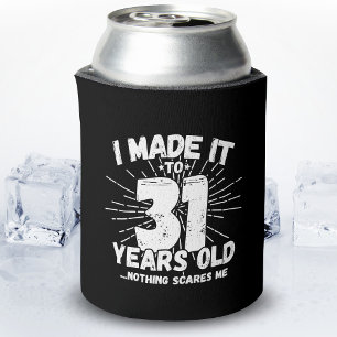 31 Year Old Birthday - Funny 31st Birthday Meme Can Cooler