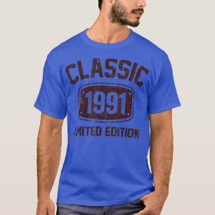 31 Years Old Classic 1991 Limited Edition 31th Bir T-Shirt